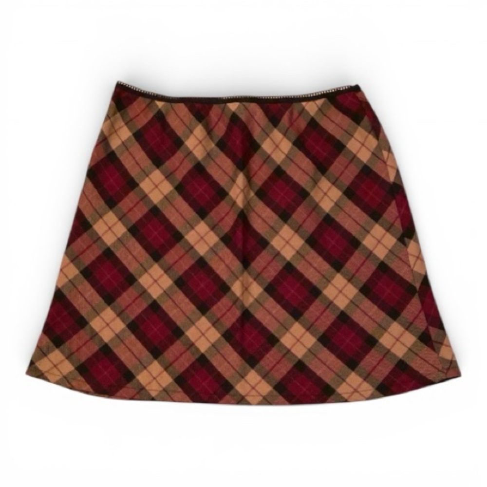 365 24/7 Plaid Stretch Skirt 90’s Size Large